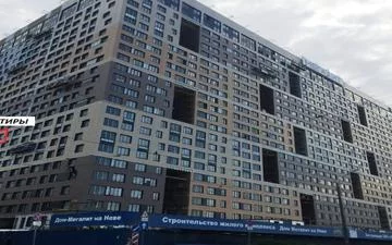 Фото новостройки Дом-Мегалит на Неве от КВС Дом-Мегалит на Неве от КВС - планировки, цены