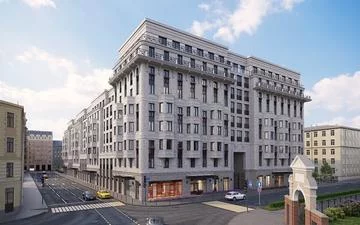Фото новостройки ЖК "Grand House" от Glorax Development ЖК "Grand House" от Glorax Development - планировки, цены