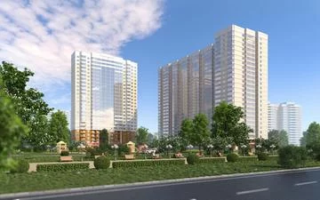 Фото новостройки ЖК "Богатырь" от Квартирография ЖК "Богатырь" от Квартирография - планировки, цены