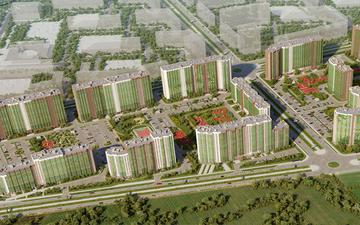 Фото новостройки ЖК "GreenЛандия" от Setl City ЖК "GreenЛандия" от Setl City - планировки, цены