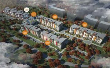 Фото новостройки ЖК "Рябиновый сад" от 54-метра ЖК "Рябиновый сад" от 54-метра - планировки, цены